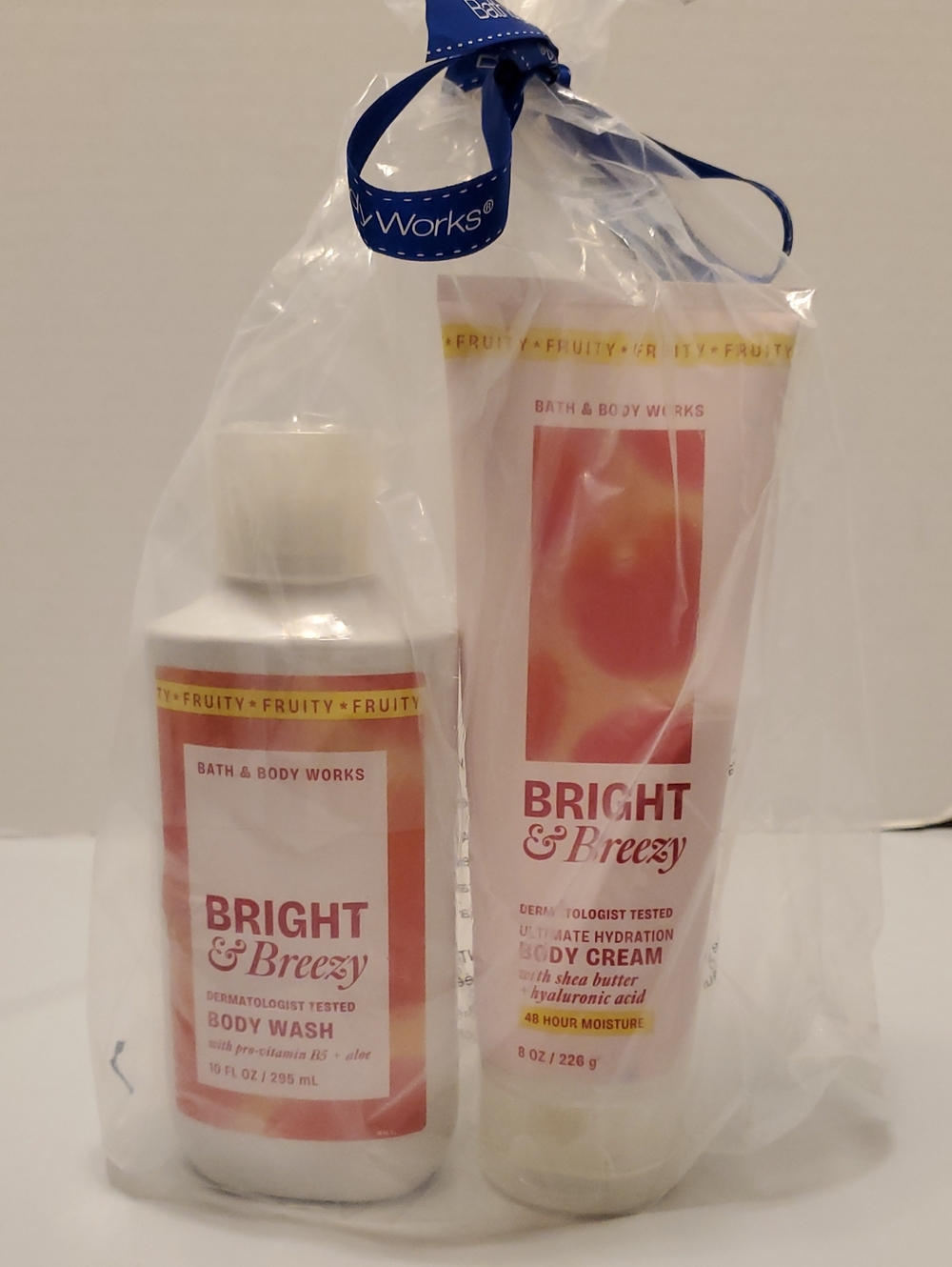 Bath & Body Works Bright & Breezy Body Wash & Cream